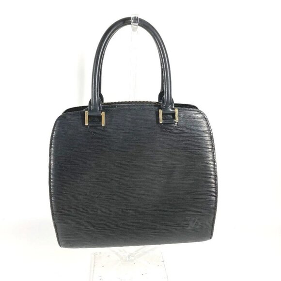 LOUIS VUITTON M52052 Epi Ponneuf Bag Hand Bag Epi Leather Noir Black - Picture 1 of 16